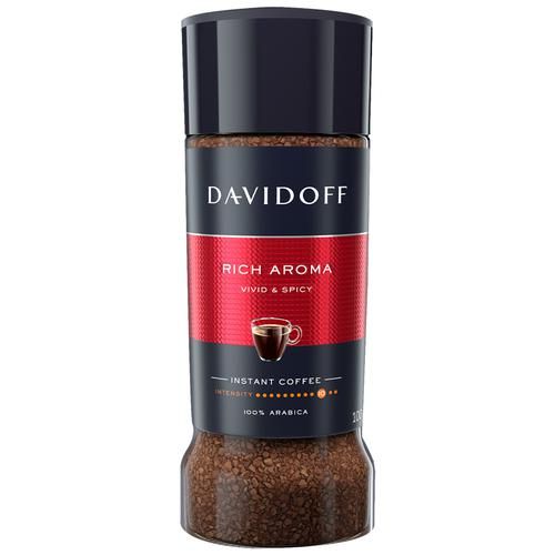 Davidoff Rich Aroma Instant Coffee, 100 g Bottle-1.webp